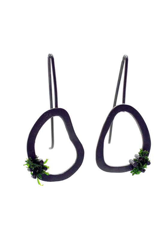 Moss Earrings Medium Drop